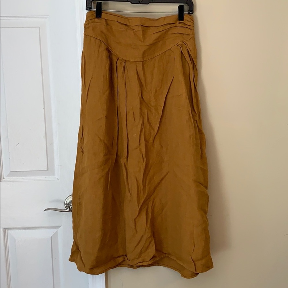 NWOT Italian linen skirt